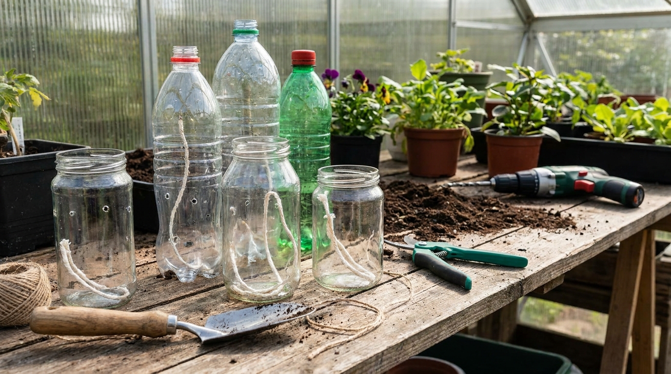 découvrez l'astuce ingénieuse de mon voisin retraité pour garder vos plantes en pleine forme pendant 15 jours sans aucune attention, idéale pour les vacances.