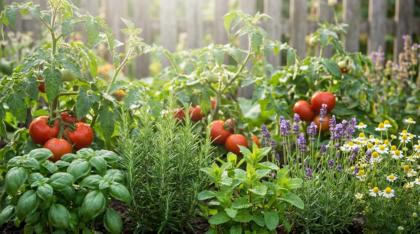 découvrez les cinq plantes magiques de ma grand-mère pour cultiver des tomates savoureuses et renforcer naturellement votre santé. astuces traditionnelles et bienfaits garantis.