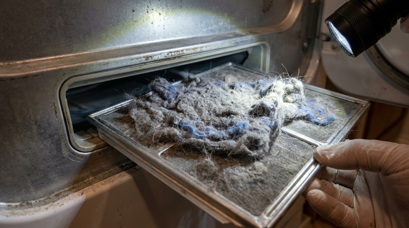 découvrez pourquoi une odeur de renfermé persiste après le sèche-linge et quel endroit clé, souvent négligé, un technicien conseille de nettoyer pour retrouver un linge frais.