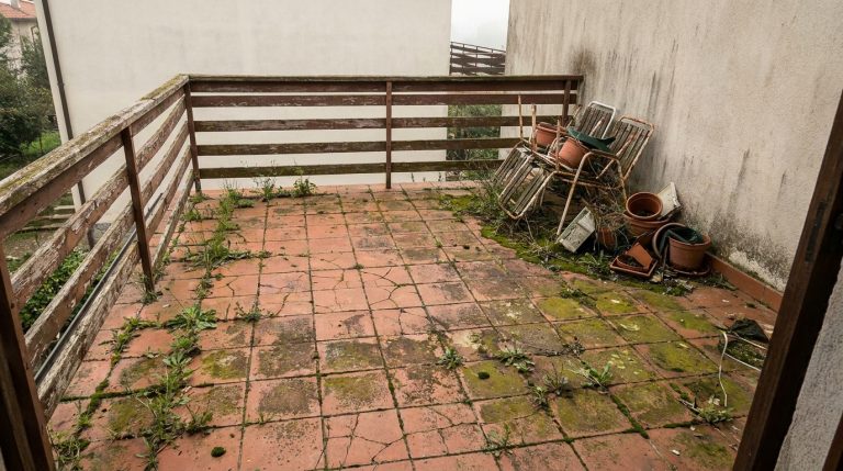 découvrez comment une terrasse laissée à l'abandon pendant trois ans a été métamorphosée avec des astuces simples et économiques d'un décorateur, pour moins de 20 euros seulement.