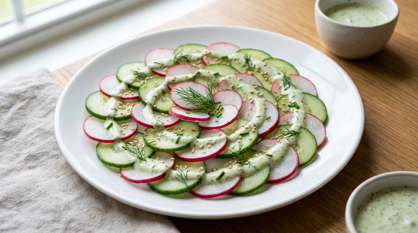 découvrez comment ce carpaccio frais et croquant transforme les légumes crus en un délice que vos enfants adoreront, les faisant finir leur assiette avec plaisir !
