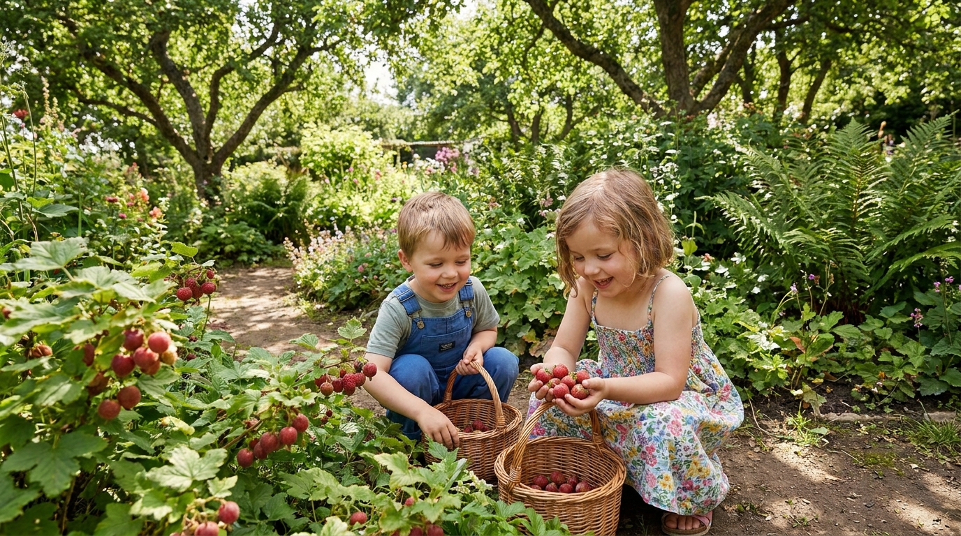 découvrez l'histoire surprenante de fruits du jardin cueillis par mes enfants, qui pensaient récolter des fraises. la photo révèle une surprise inattendue qui m'a laissé sans voix.