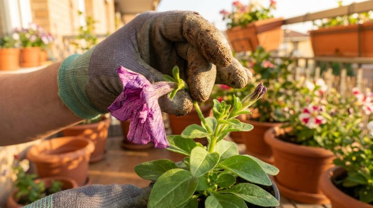 découvrez l'astuce simple d'un pépiniériste pour pincer vos pétunias et profiter de fleurs éclatantes jusqu'en octobre, transformant ainsi vos jardinières en véritables merveilles florales.