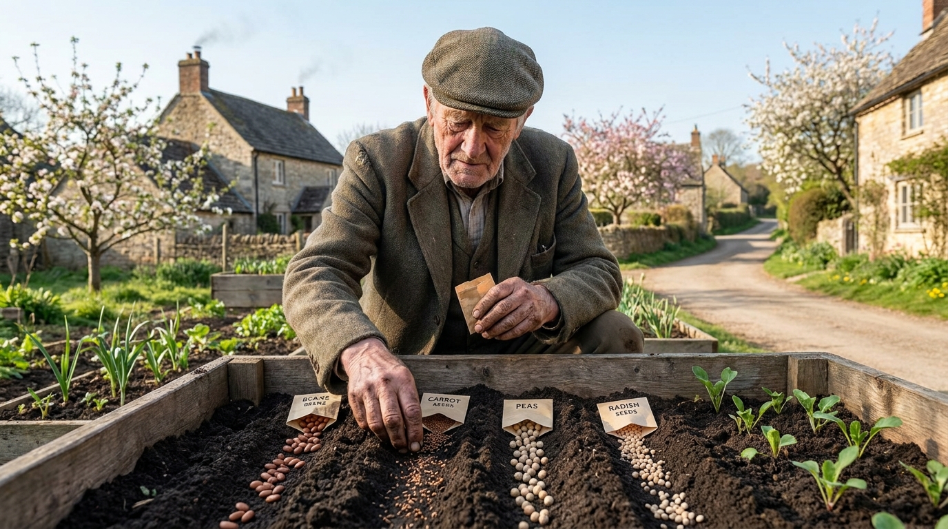découvrez le conseil précieux d'un ancien du village : plantez ces quatre graines aujourd'hui pour savourer une récolte surprenante avant l'été dans votre potager.