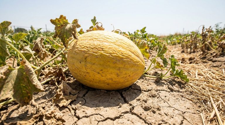 découvrez l'astuce familiale simple et efficace : poser une tuile à côté de vos melons pour protéger vos fruits de la sécheresse estivale et assurer une meilleure croissance.