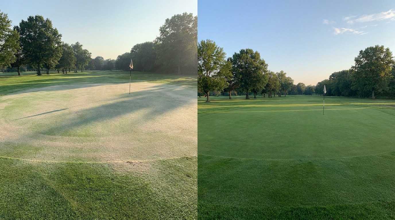 découvrez pourquoi les greenkeepers sablent leur gazon et le surprenant résultat obtenu trois semaines plus tard, qui remet en question toutes nos idées reçues sur l'entretien du gazon.