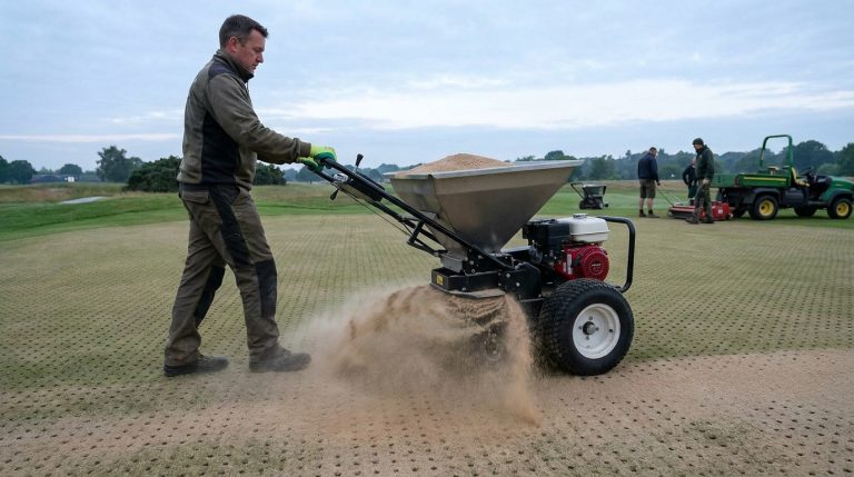 découvrez pourquoi les greenkeepers sablent leur gazon et le résultat surprenant trois semaines plus tard qui va changer votre vision de l'entretien des pelouses.