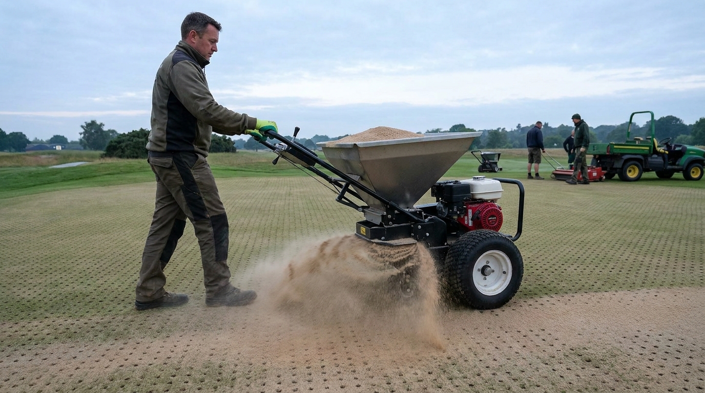 découvrez pourquoi les greenkeepers sablent leur gazon et le résultat surprenant trois semaines plus tard qui va changer votre vision de l'entretien des pelouses.