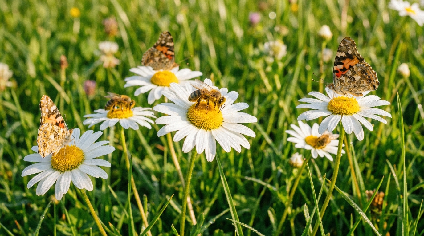découvrez pourquoi mon voisin choisit de tondre autour de ses marguerites au lieu de les couper, une réflexion qui m'a fait repenser à toutes les fleurs que j'ai fauchées et l'importance de préserver la nature.