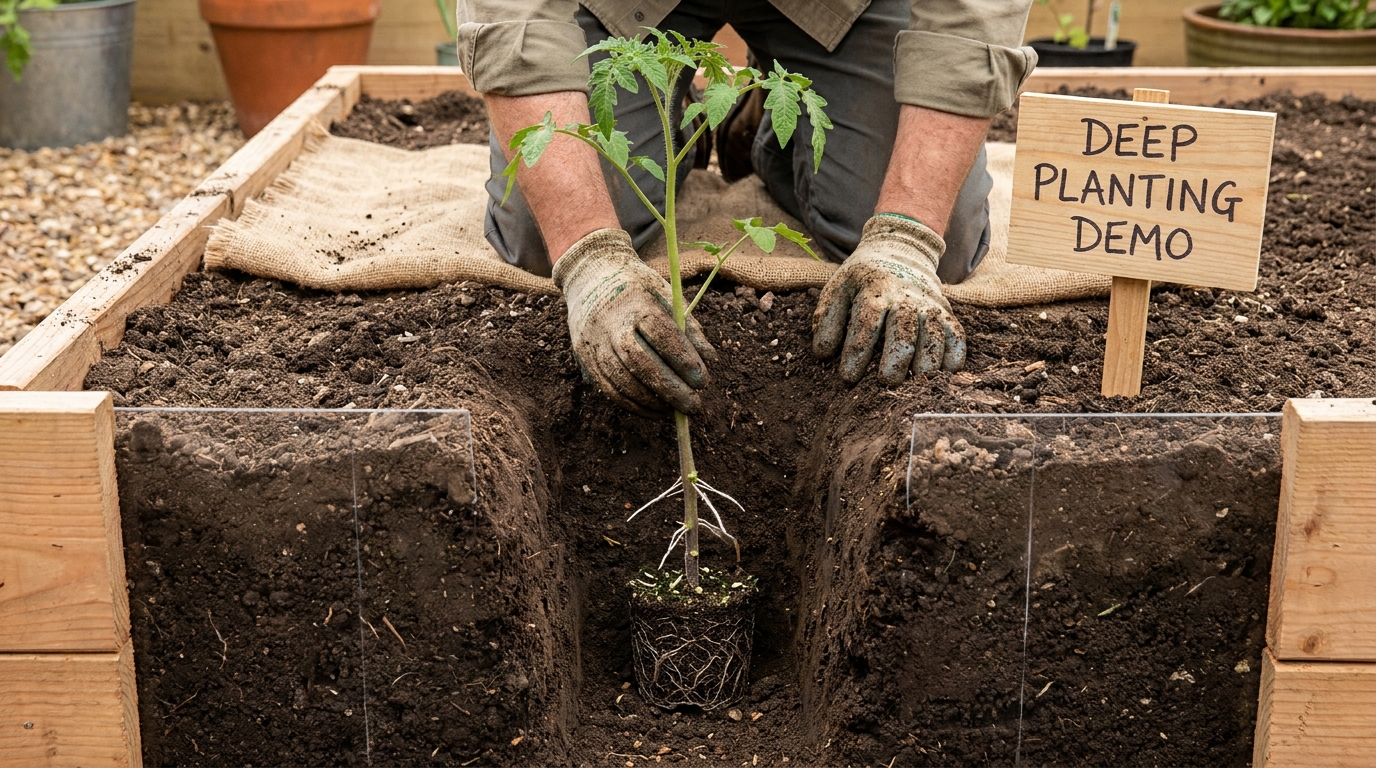 découvrez pourquoi neuf jardiniers sur dix compromettent la réussite de leurs plants de tomates en creusant un trou inadapté avant la première récolte, et apprenez la méthode correcte pour un jardinage réussi.