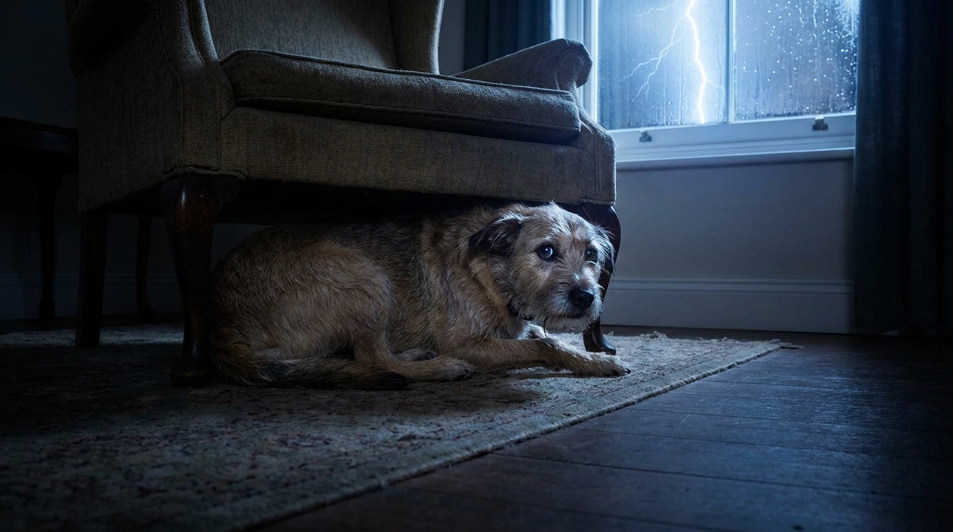 découvrez comment reconnaître les signes discrets d'une crise d'angoisse chez votre chien, même lorsque son comportement semble calme et apaisé.