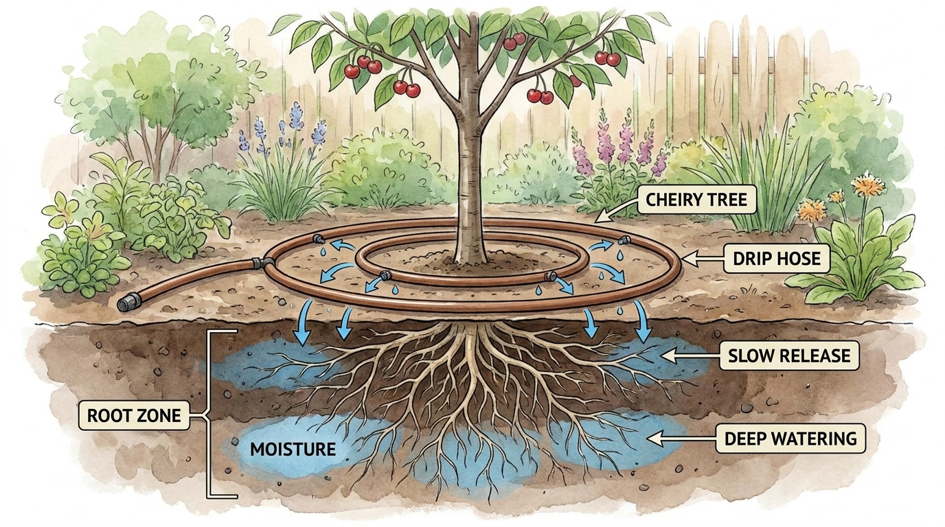 découvrez enfin le secret du cerisier pour que vos cerises ne tombent plus vertes, révélé par un ancien sage. transformez votre récolte grâce à ce conseil précieux.