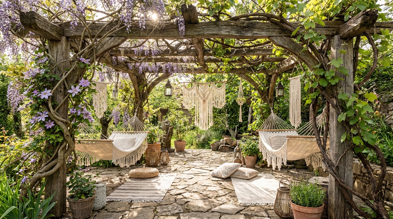 découvrez comment ils créent un salon de jardin impressionnant sans dépenser un centime, en transformant des déchets en mobilier unique qui émerveille tout le quartier.
