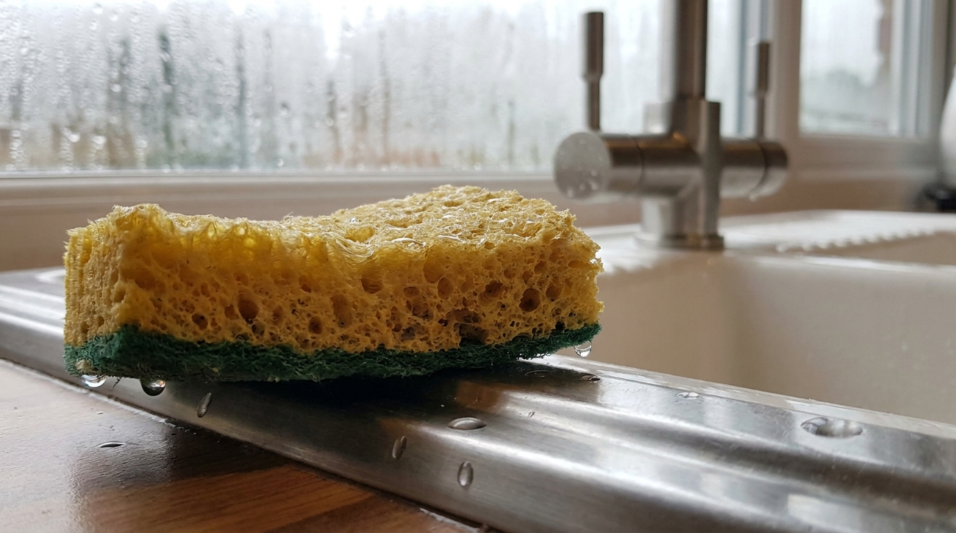 découvrez un geste simple à faire après la vaisselle pour éliminer efficacement la mauvaise odeur de votre éponge et garder votre cuisine fraîche.