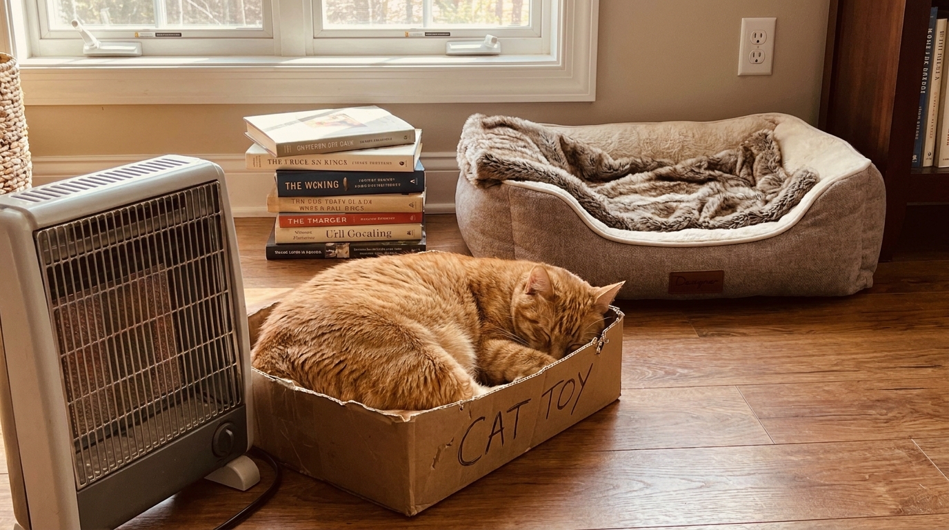 découvrez pourquoi votre chat choisit toujours le même endroit pour dormir et comment le confort n'est en fait que son cinquième critère de choix pour trouver son lieu de repos idéal.