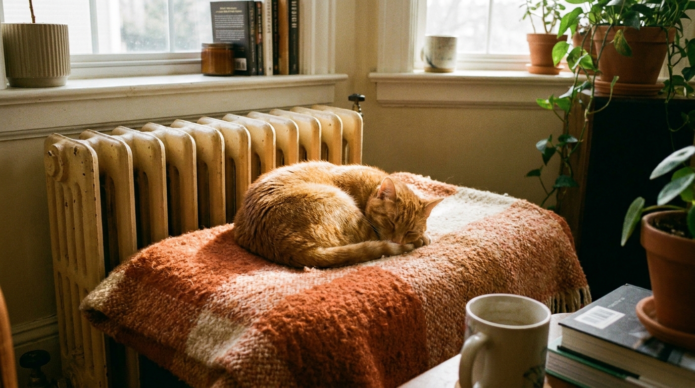 découvrez pourquoi votre chat dort toujours au même endroit et comment le confort n'est en réalité que son cinquième critère de choix pour choisir son lieu de repos.