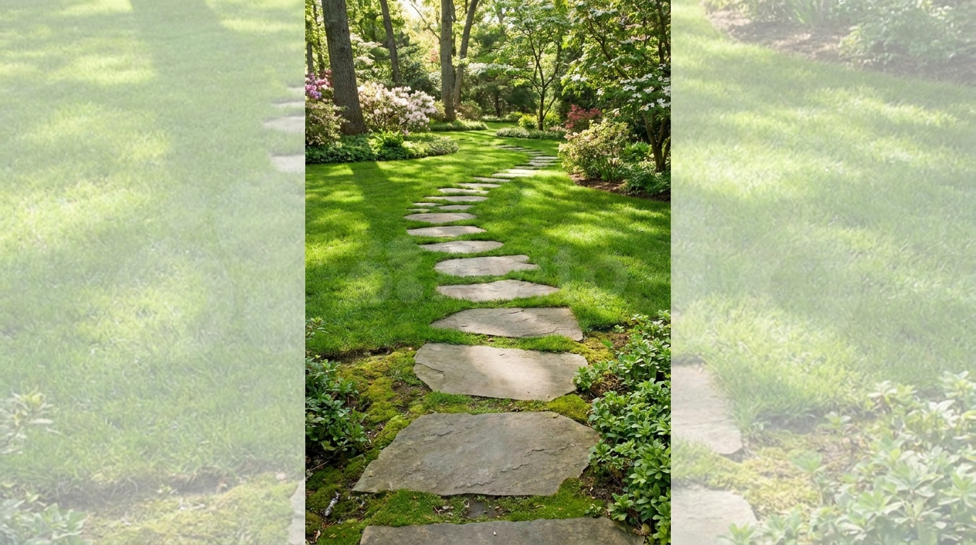 découvrez une astuce simple et efficace pour fixer solidement vos pas japonais dans la pelouse, éliminant ainsi toute instabilité pour un jardin parfaitement sécurisé.