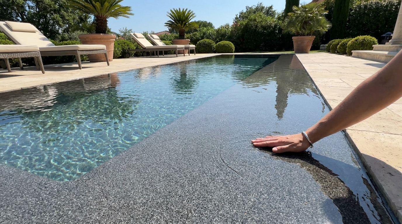 découvrez le revêtement de luxe ultra résistant qui remplace le liner traditionnel. profitez d'une piscine facile à entretenir et durable, sans augmenter votre budget.