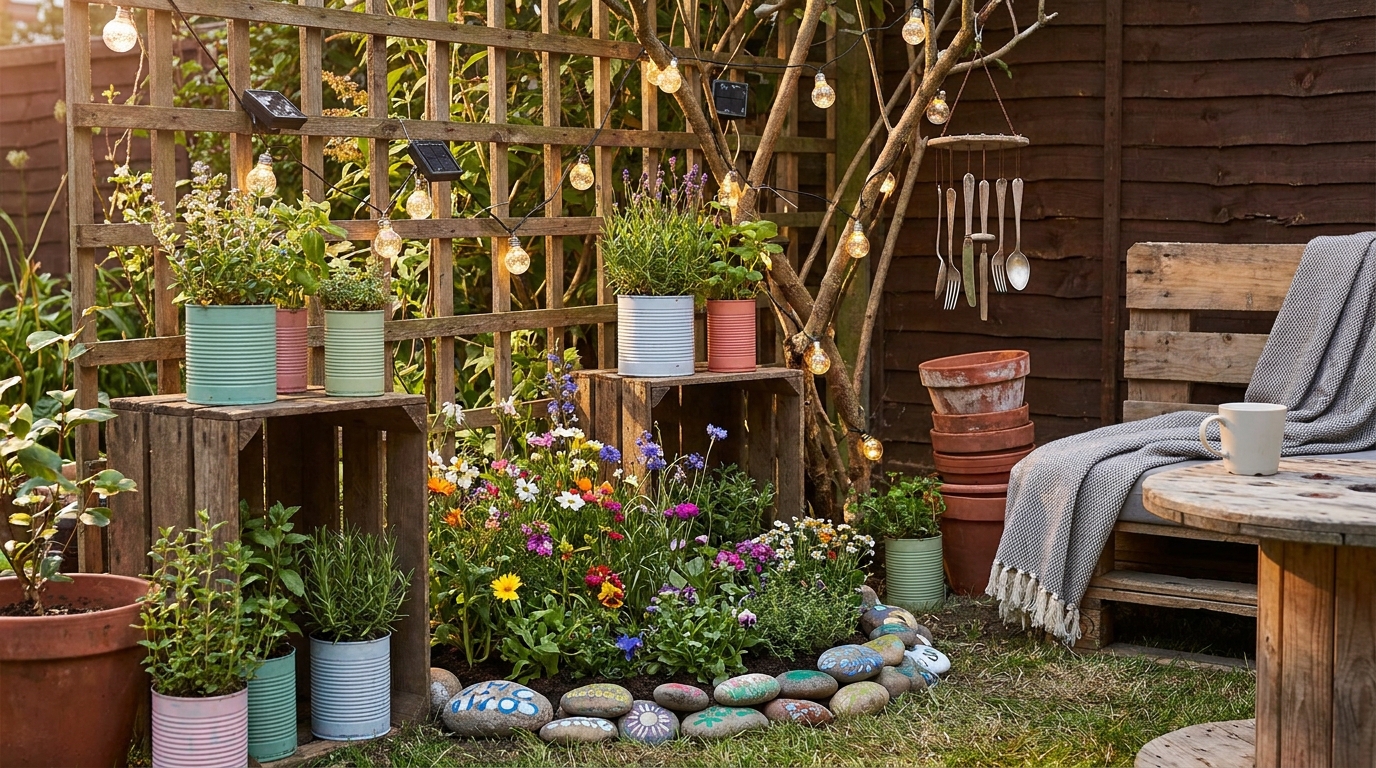découvrez comment transformer votre jardin ordinaire en un havre de charme avec moins de 50 € grâce à 5 astuces ingénieuses et faciles à réaliser.