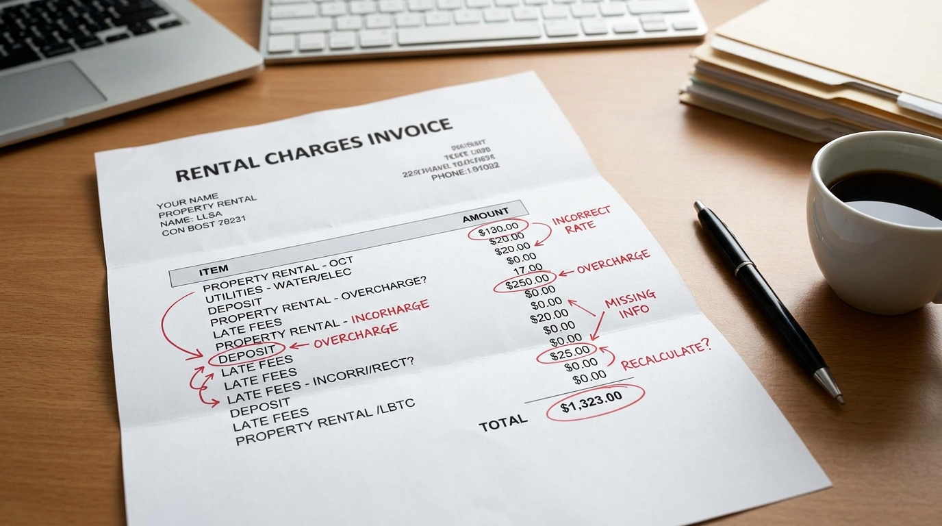 découvrez comment une relecture attentive de votre décompte de charges locatives peut révéler des erreurs de facturation et vous permettre de réclamer vos droits.