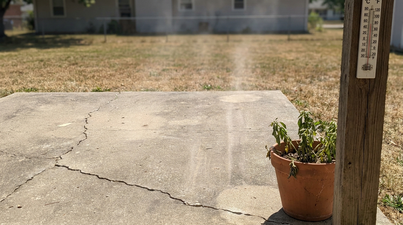 découvrez un revêtement de sol simple à installer en un week-end, qui remplace la dalle béton brûlante et maintient votre extérieur frais tout l'été, sans nécessiter d'entretien.