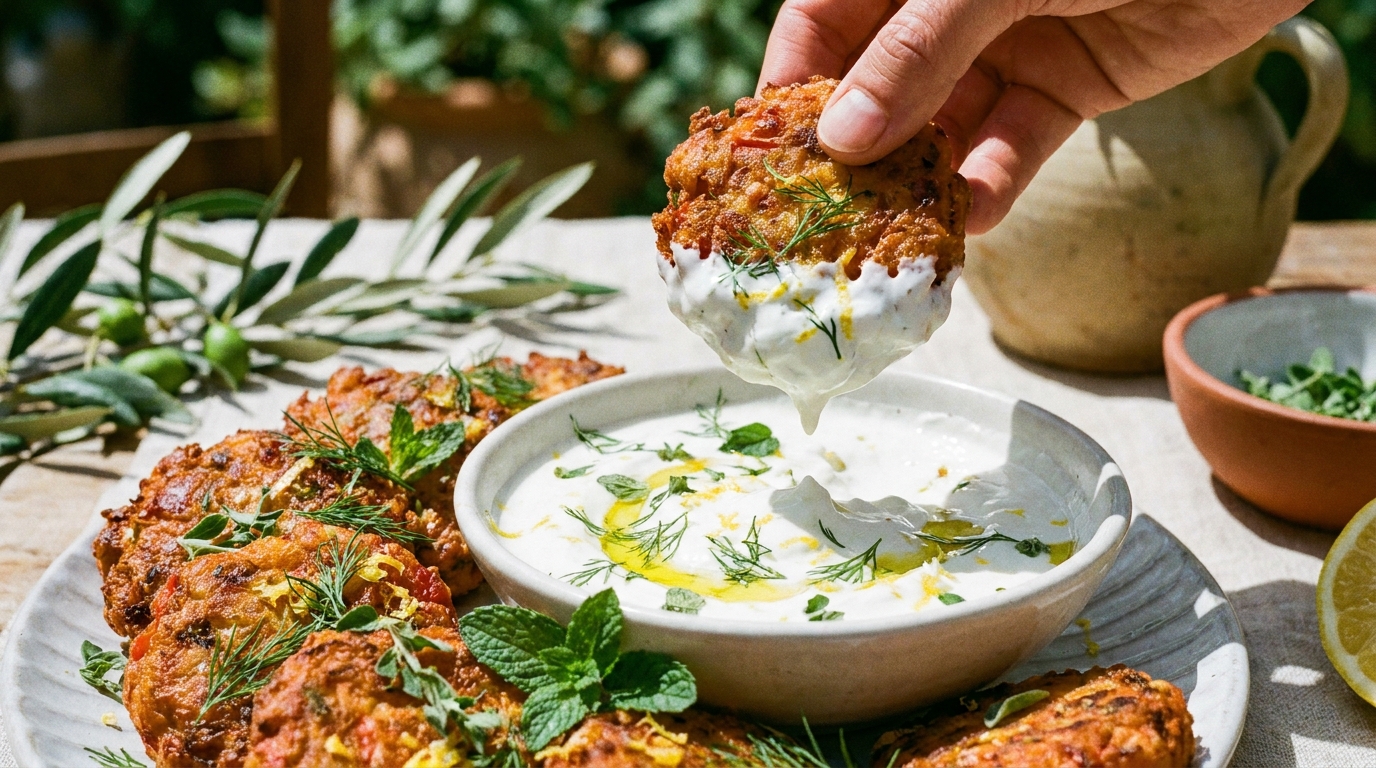 découvrez les beignets de tomates ultra-croustillants, une spécialité grecque parfaite pour régaler vos apéros et voyager gustativement en grèce.