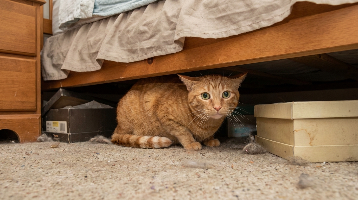 découvrez pourquoi votre chat disparaît dès l'arrivée de cette personne chez vous et pourquoi il ne fait ça qu'avec votre sœur. explications sur le comportement étonnant de votre animal.
