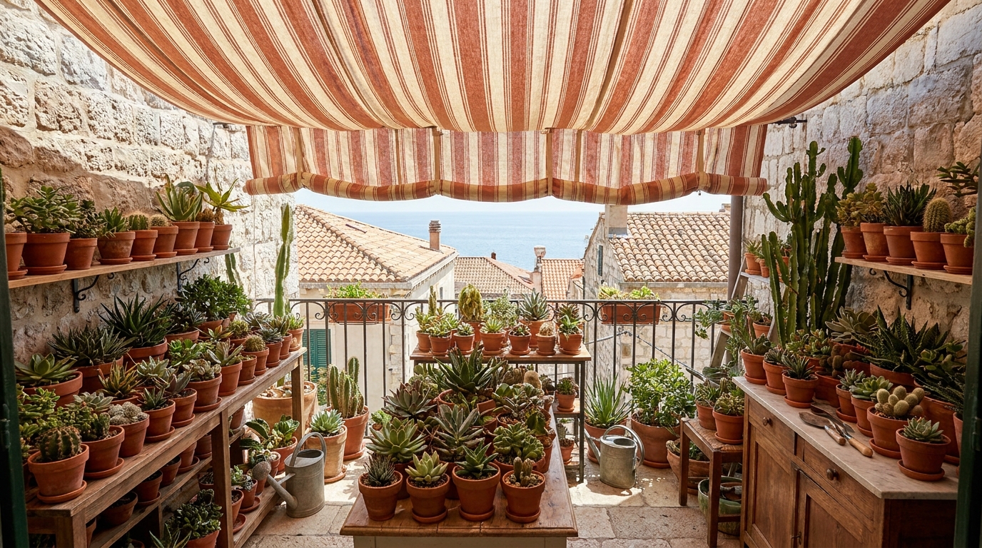 découvrez comment mesurer l'humidité du sol peut révéler les véritables besoins de votre plante grasse en période de canicule, et éviter son dépérissement sur le balcon.