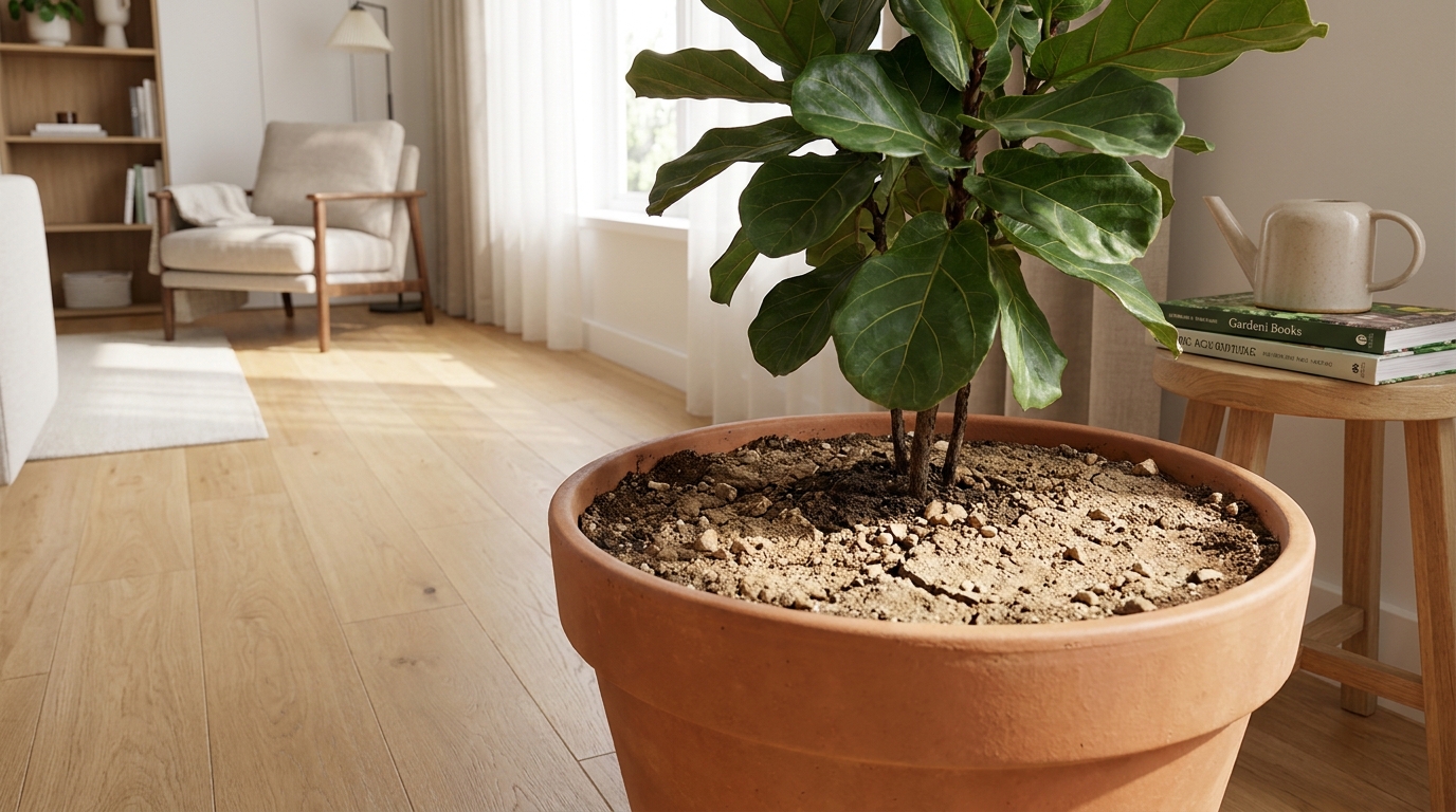 découvrez comment un simple conseil d'horticulteur sur l'arrosage a transformé un sol trop humide en un environnement sain, éliminant ainsi toutes les mouches de votre maison.