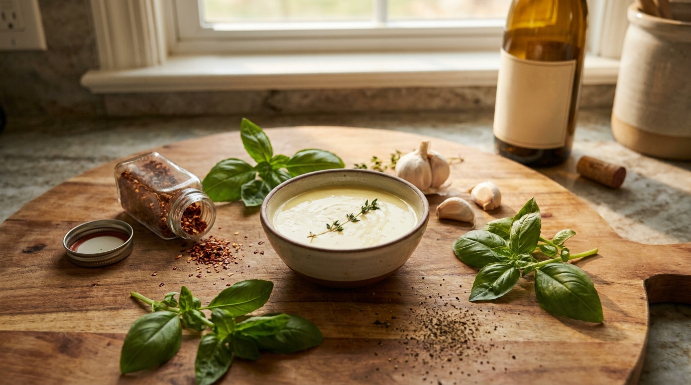 découvrez comment remplacer le vin blanc dans votre sauce par un ingrédient secret du placard et obtenez un résultat surprenant qui dépasse toutes vos attentes !