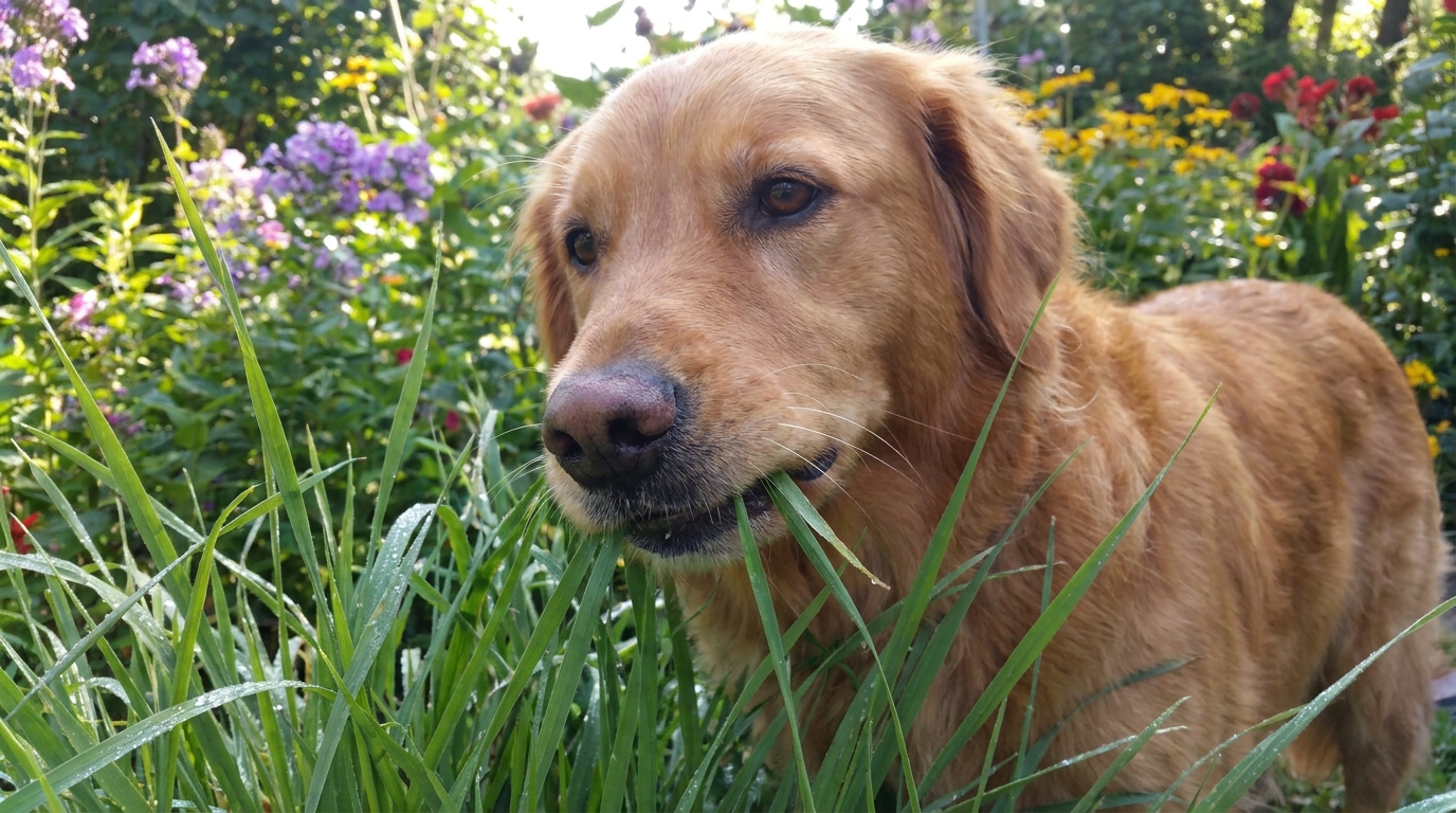 découvrez pourquoi votre chien grignote de l'herbe dans le jardin et ce que les vétérinaires expliquent sur ce comportement souvent mal compris. comprenez les raisons et les implications pour la santé de votre animal.