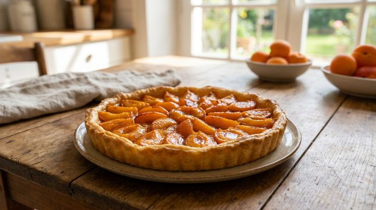 découvrez une recette facile et rapide de tarte fine aux abricots, idéale pour l'été : juste une pâte, des fruits sucrés et un four pour un dessert savoureux et léger.