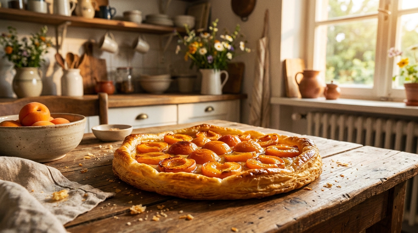 découvrez comment préparer rapidement une tarte fine aux abricots, idéale pour l'été, avec une seule pâte, des fruits frais et votre four. un dessert simple, rapide et délicieux pour savourer la saison en toute légèreté.