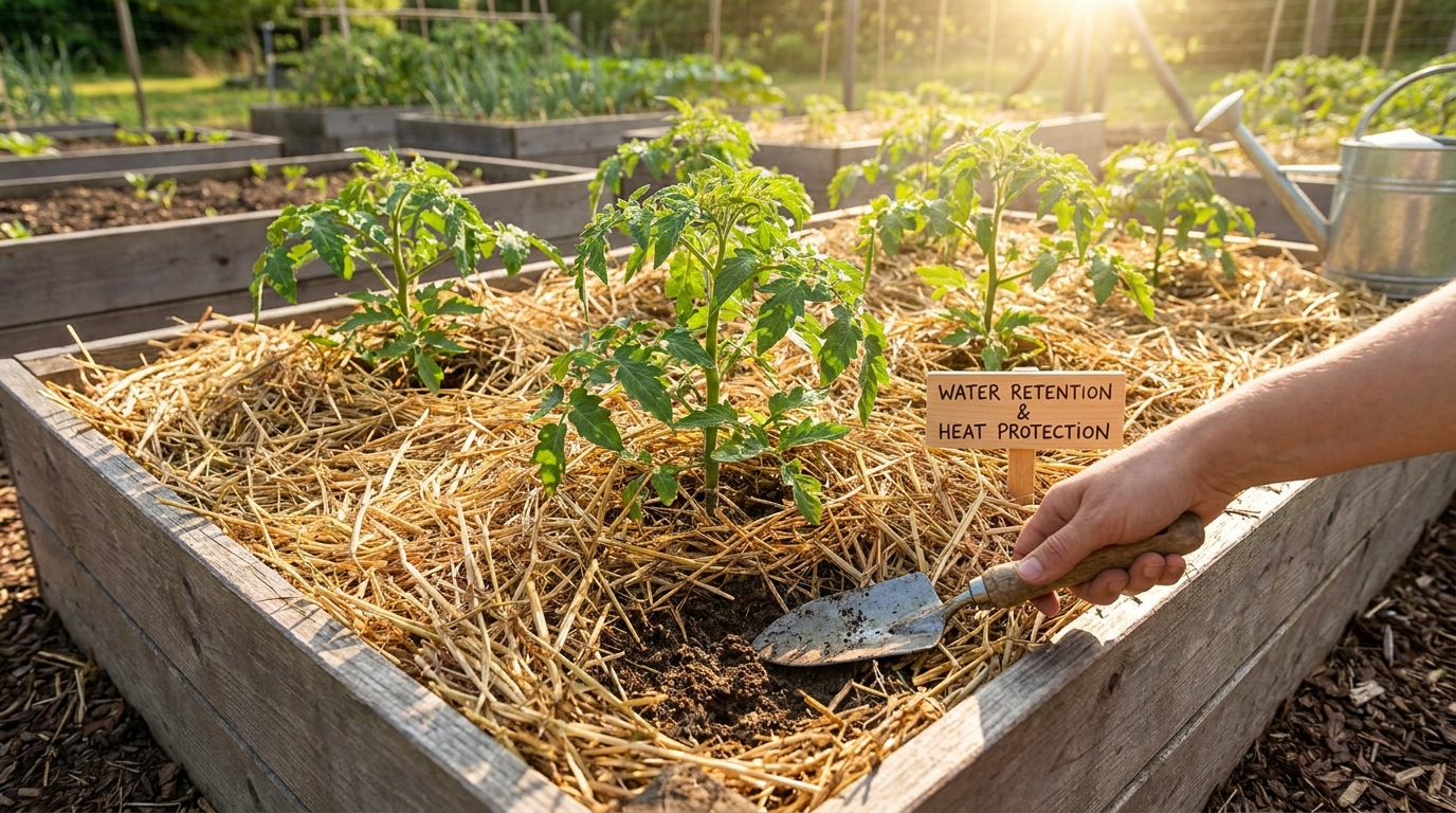 découvrez les conseils précieux d'un jardinier expérimenté pour préserver vos plantes en période de canicule : creuser au pied des plantes et éviter l'arrosage du soir pour un jardin en pleine santé.