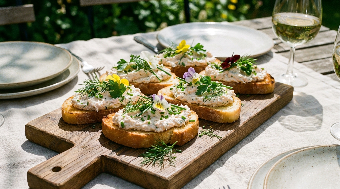 découvrez notre mousse de poisson légère et savoureuse, parfaite sur du pain croustillant pour un apéritif convivial et réussi qui séduit tous les palais.