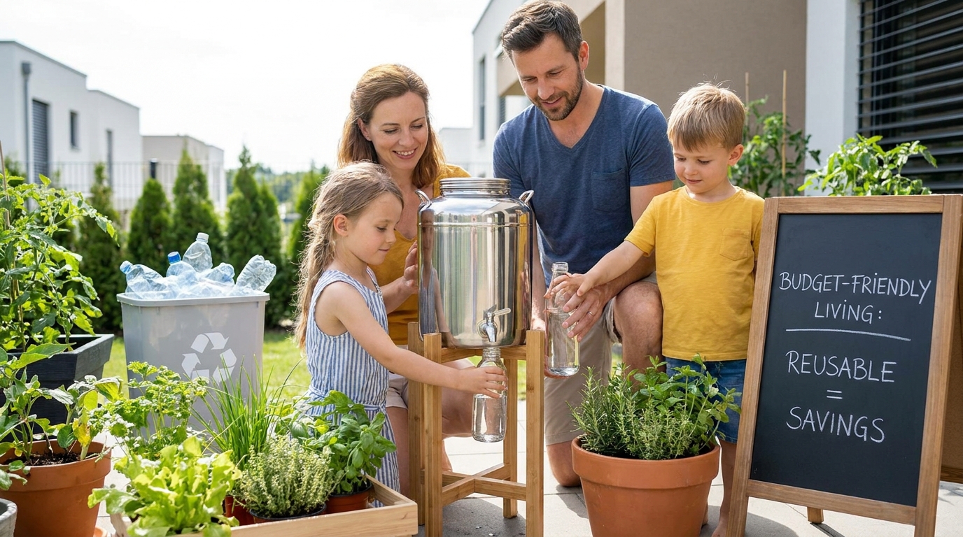 découvrez la fontaine glacière b&m à seulement 15 € : oubliez les packs d'eau lourds et gardez vos boissons fraîches pendant des heures facilement et efficacement.
