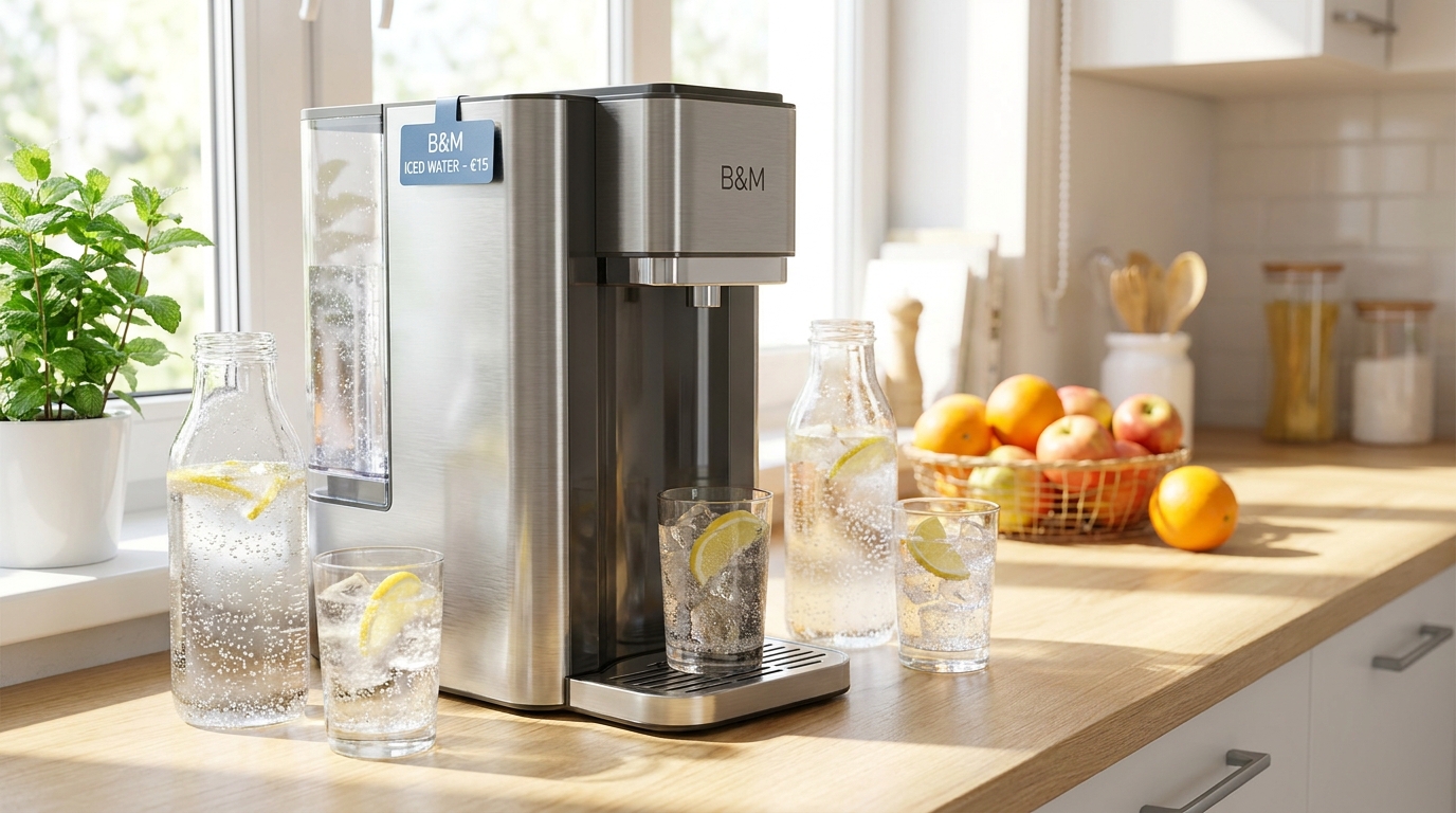 découvrez la fontaine glacière b&m à seulement 15 €, une solution pratique et économique pour garder vos boissons fraîches pendant des heures, sans le poids des packs d'eau.