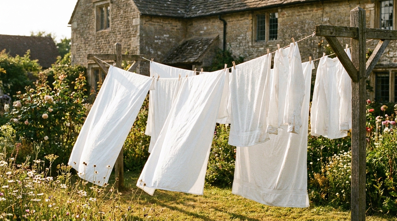 découvrez une astuce méconnue pour éliminer les taches tenaces sur votre linge de maison et retrouver une blancheur éclatante facilement.