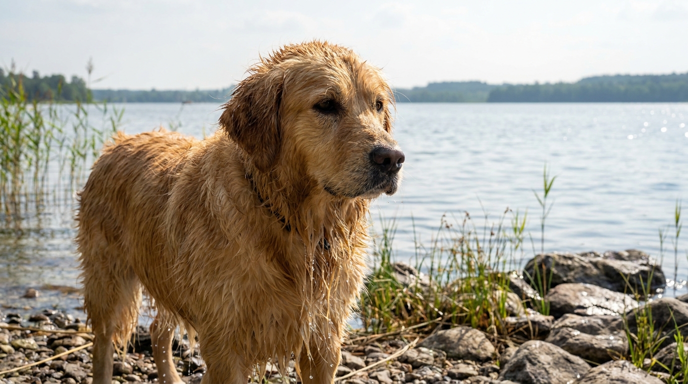 découvrez pourquoi votre chien dégage une mauvaise odeur après la baignade au lac et apprenez, grâce aux conseils d'un toiletteur, les zones à bien sécher pour éviter l'humidité persistante.