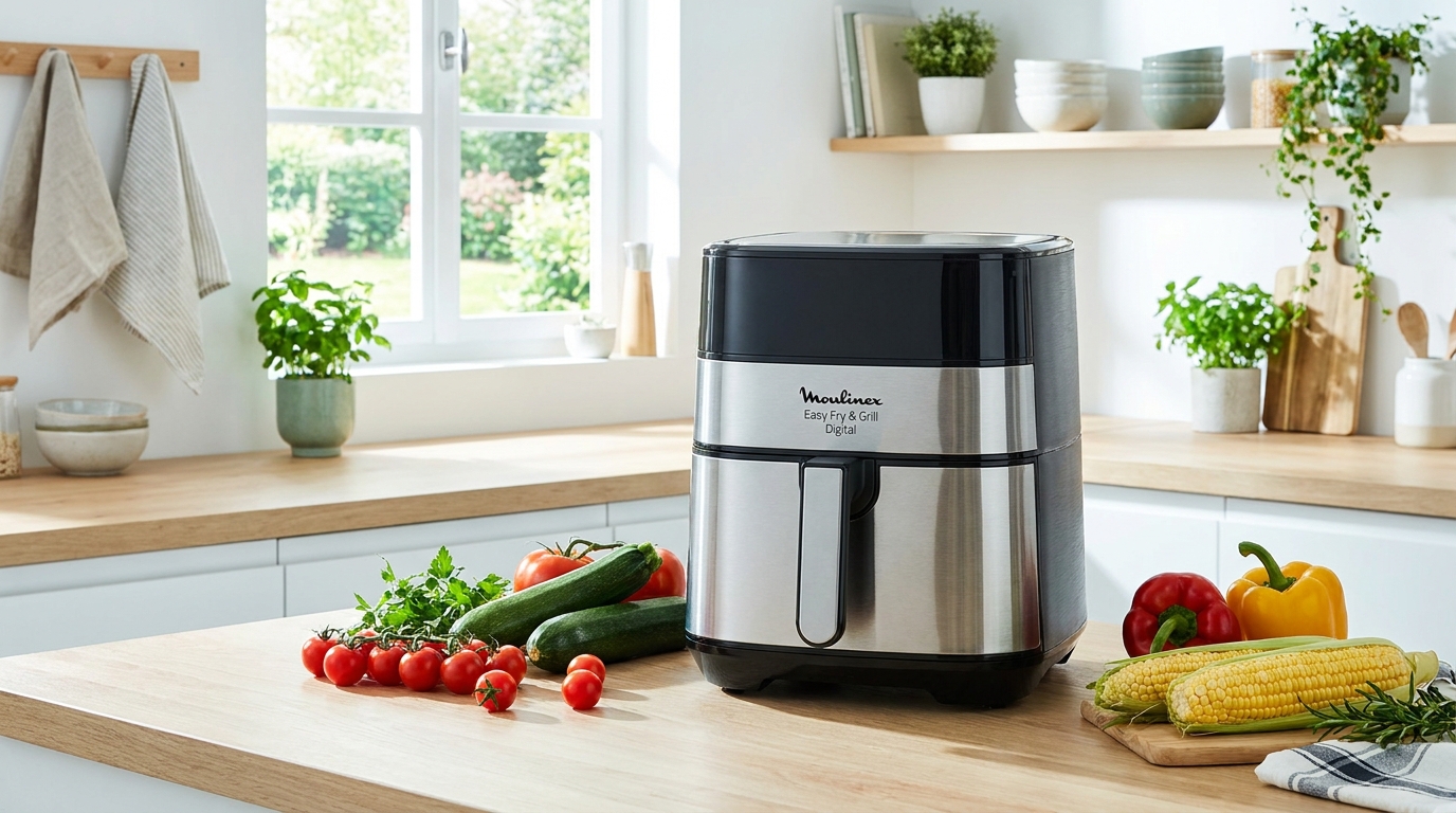 découvrez comment cet airfryer moulinex à 60 € a remplacé mon four durant la canicule, permettant de cuisiner facilement tout en gardant la maison au frais.