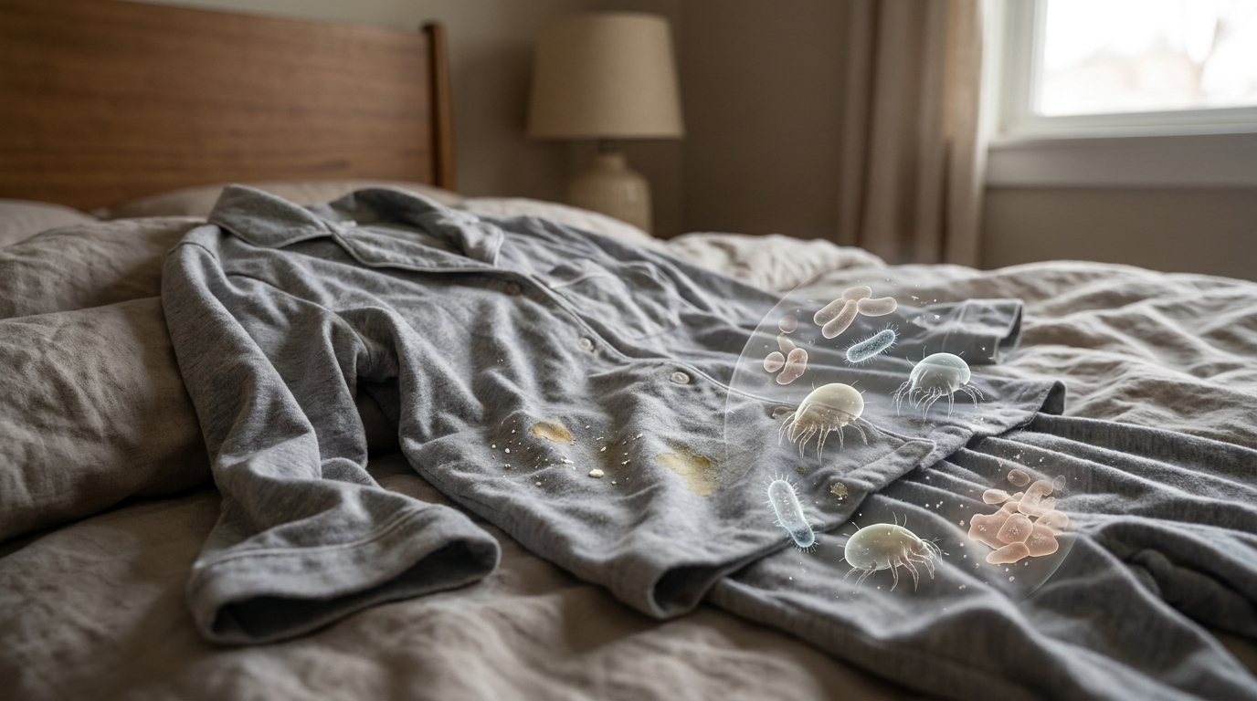 découvrez ce que votre pyjama accumule après plusieurs nuits et les effets sur votre peau, expliqués par des dermatologues experts. adoptez de bonnes habitudes nocturnes pour une peau saine.