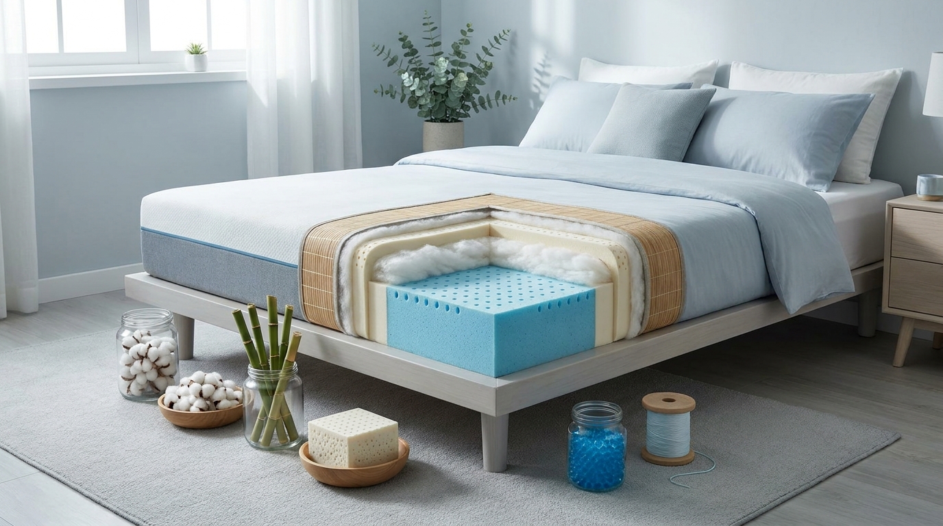 découvrez notre guide complet pour choisir le matelas idéal garantissant des nuits fraîches. comparez les matériaux et tissus qui régulent efficacement la transpiration pour un confort optimal.