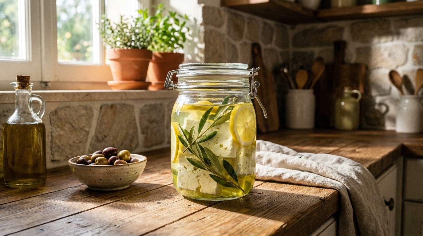 découvrez l'astuce ingénieuse d'une amie grecque pour conserver votre feta entamée fraîche plus longtemps dès l'ouverture du paquet et éviter le gaspillage.
