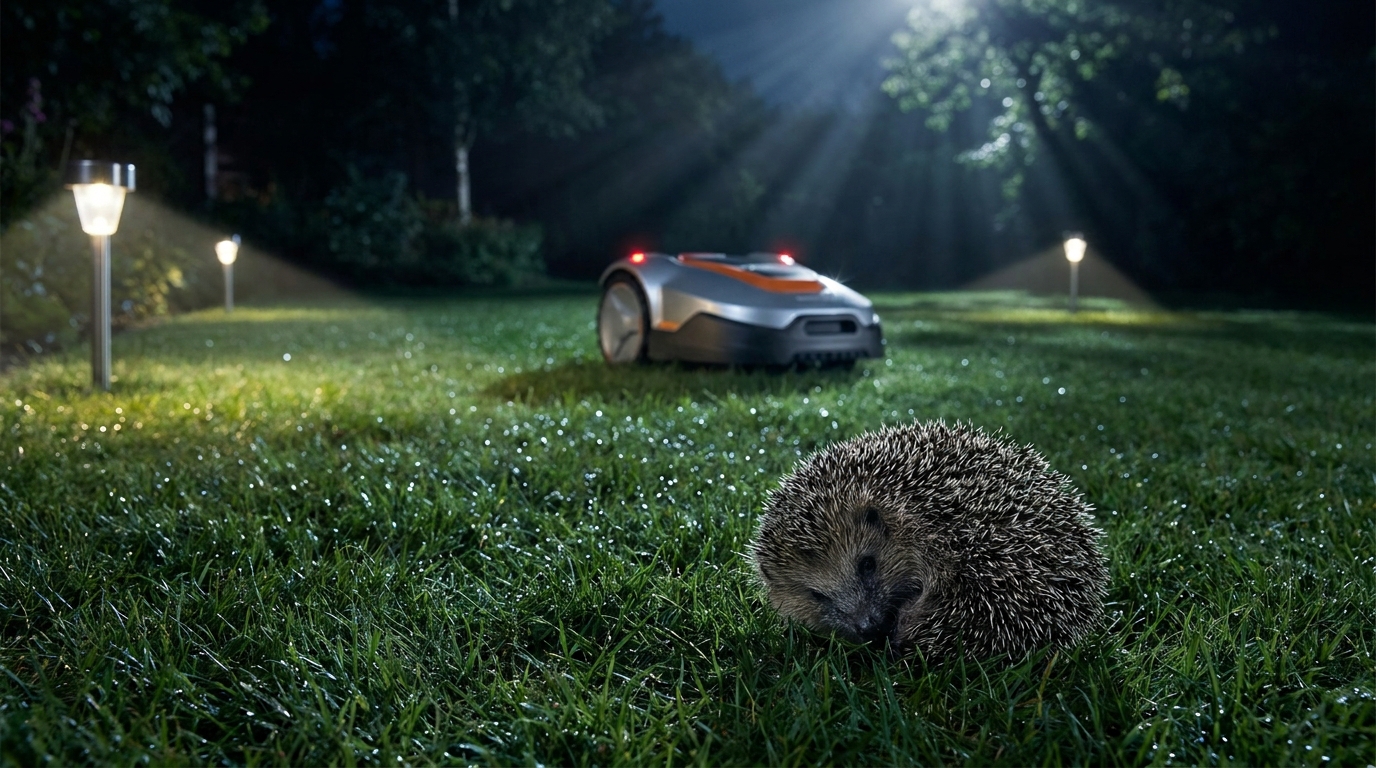 découvrez l'histoire surprenante d'une tondeuse robot lancée la nuit, révélant une découverte inattendue dans l'herbe qui a tout changé. un récit captivant à ne pas manquer !