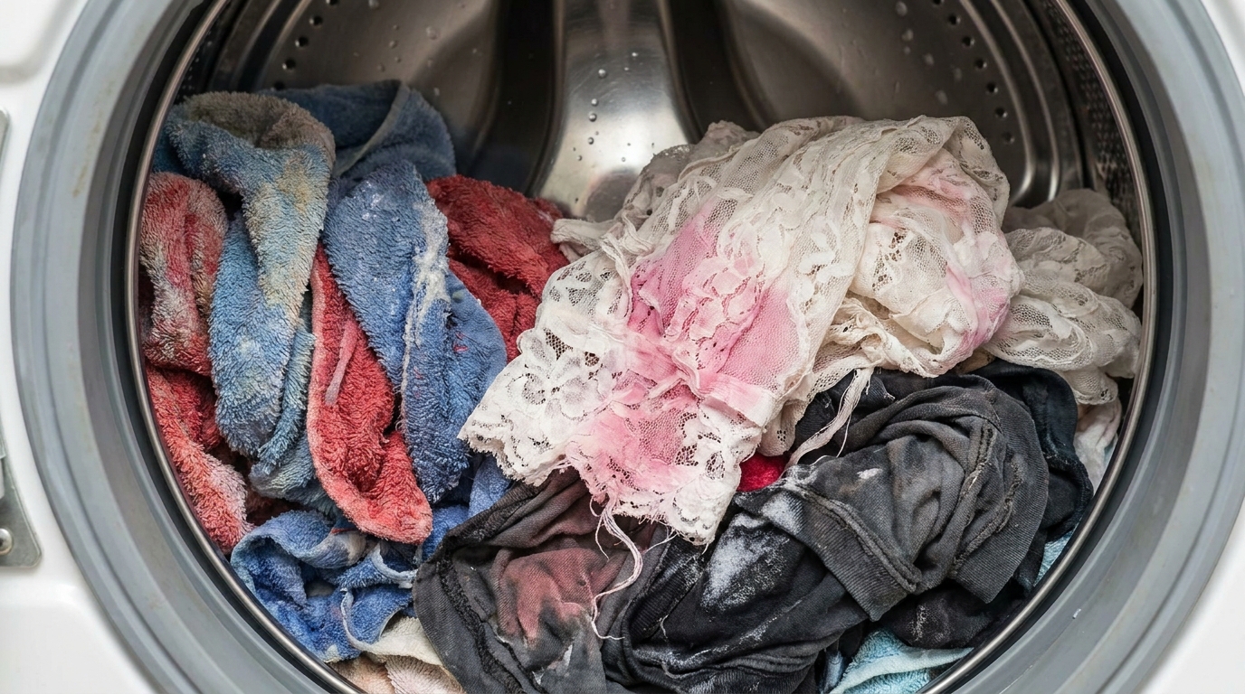 découvrez l'erreur fréquente qui ternit votre linge blanc et coloré malgré un tri soigneux, et apprenez comment éviter ce problème pour des vêtements éclatants.