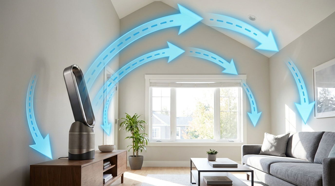 découvrez comment orienter votre ventilateur différemment pour rafraîchir efficacement votre pièce, sans recourir à la climatisation.