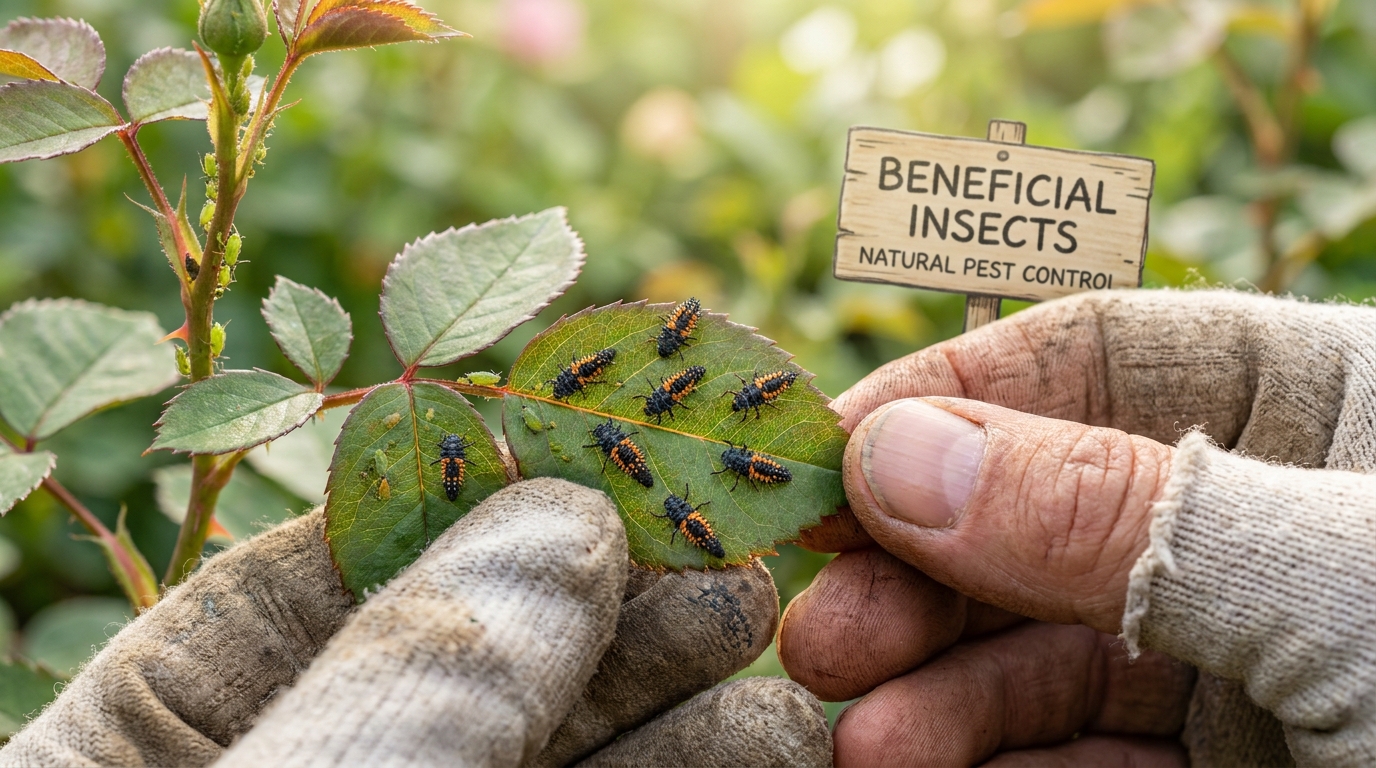 découvrez pourquoi écraser les petites bêtes noires et orange sur vos rosiers peut provoquer une invasion de pucerons et comment protéger efficacement vos plantes.