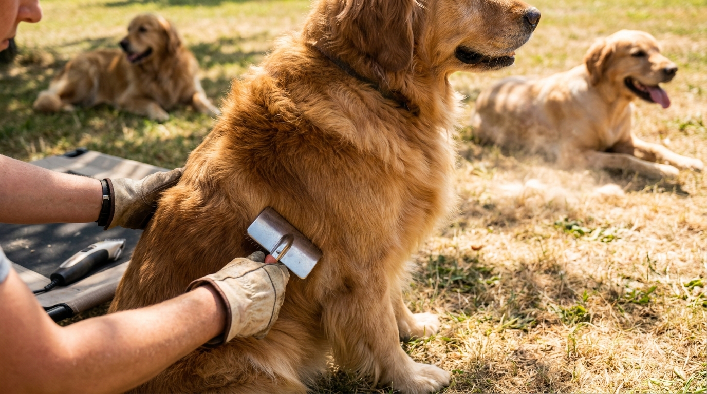 découvrez pourquoi il est déconseillé de tondre un chien à poil double en été et comment préserver sa fraîcheur naturellement. démêlez le vrai du faux pour assurer le bien-être de votre compagnon.