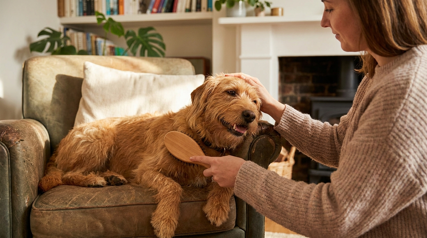 découvrez pourquoi certains toiletteurs recommandent de laisser votre chien à la maison et adoptez une routine express de 15 minutes qui améliore le bien-être de votre compagnon.