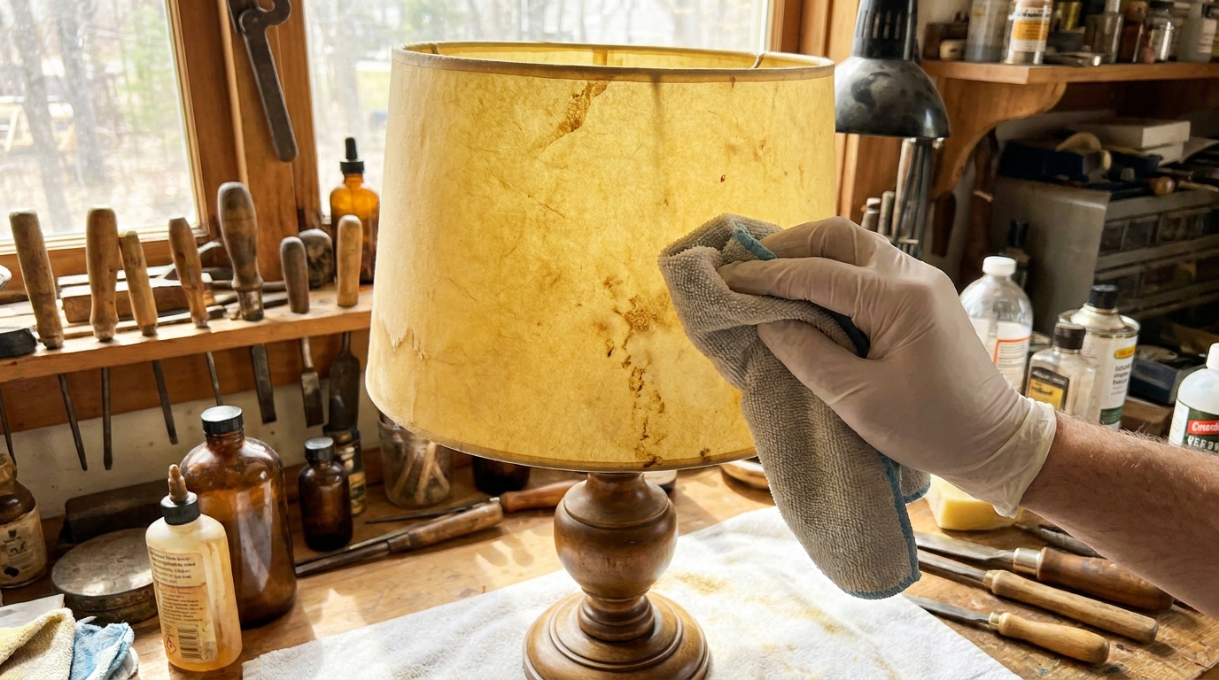 découvrez pourquoi le dessus de votre abat-jour en papier de riz jaunit en hiver : ce phénomène n'est pas dû à la poussière, mais aux émissions de votre ampoule.